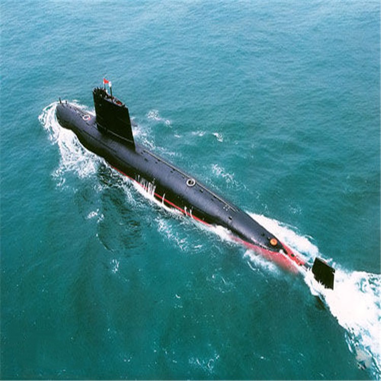 北海中国核潜艇充气模型